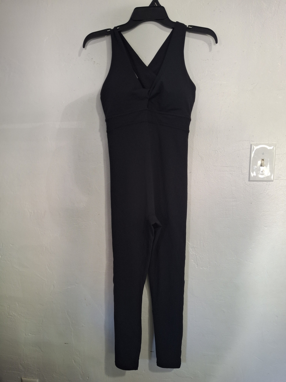 Fabletics PureLuxe Twist Front Jumpsuit Size S.